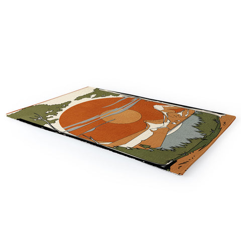 Nadja Wild Abstract Landscape 2 Area Rug