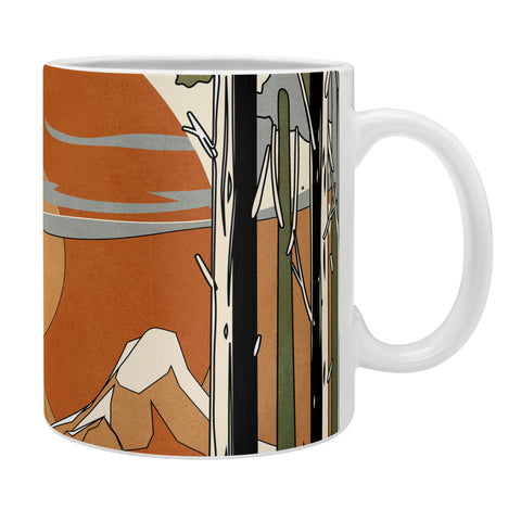Nadja Wild Abstract Landscape 2 Coffee Mug