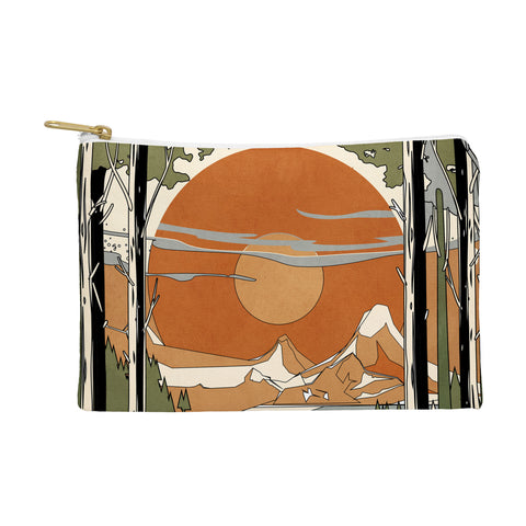 Nadja Wild Abstract Landscape 2 Pouch