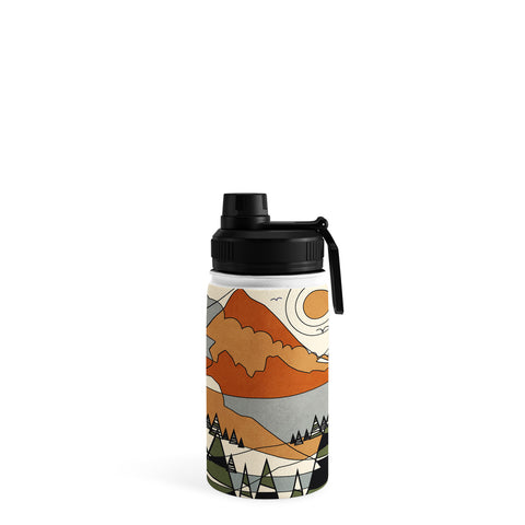 Nadja Wild Abstract Landscape 3 Water Bottle
