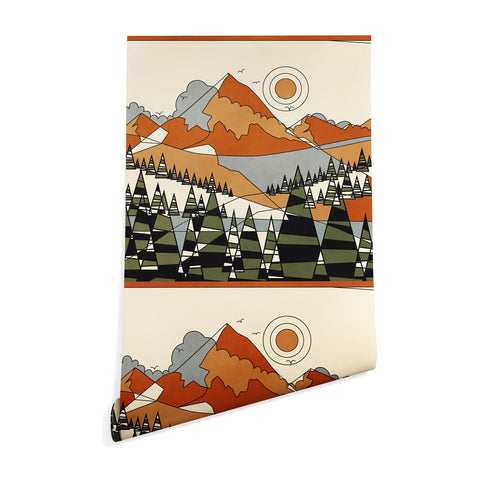 Nadja Wild Abstract Landscape 3 Wallpaper