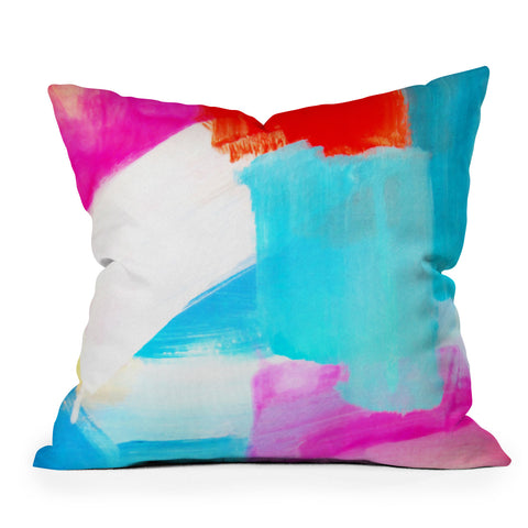 Natalie Baca Bayside Outdoor Throw Pillow