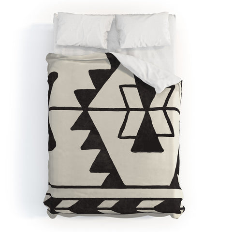 Natalie Baca Cerillos Road Duvet Cover