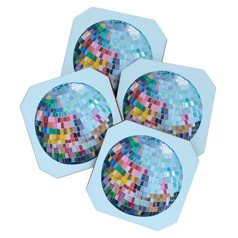 Natalie Baca Disco Lights Coaster Set