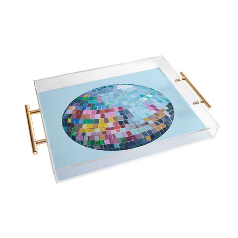 Natalie Baca Disco Lights Acrylic Tray
