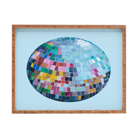 Natalie Baca Disco Lights Rectangular Tray