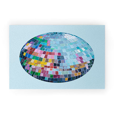 Natalie Baca Disco Lights Welcome Mat