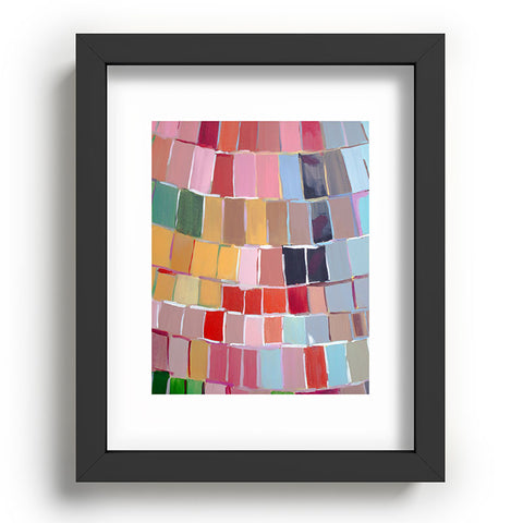 Natalie Baca Golden Mosaic Recessed Framing Rectangle