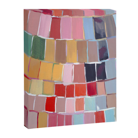 Natalie Baca Golden Mosaic Art Canvas