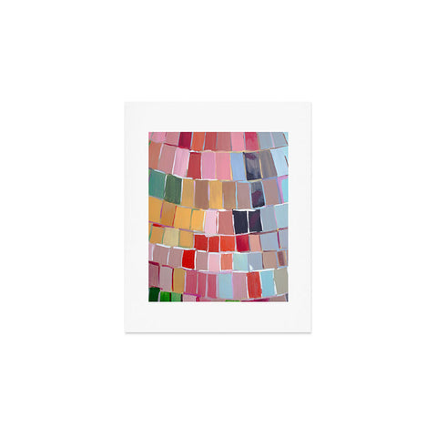 Natalie Baca Golden Mosaic Art Print