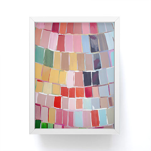 Natalie Baca Golden Mosaic Framed Mini Art Print