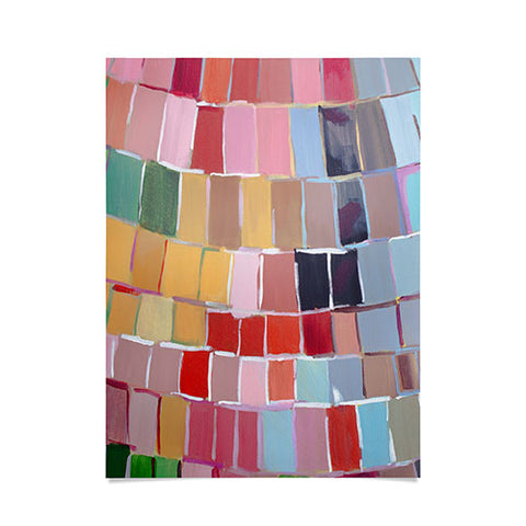 Natalie Baca Golden Mosaic Poster