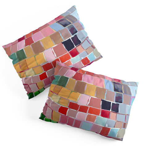 Natalie Baca Golden Mosaic Pillow Shams