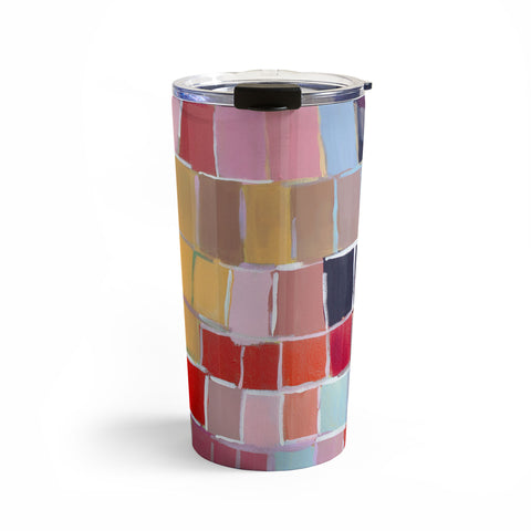 Natalie Baca Golden Mosaic Travel Mug