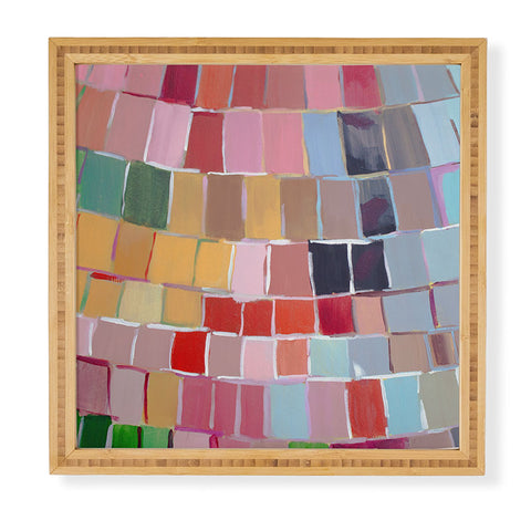 Natalie Baca Golden Mosaic Framed Wall Art