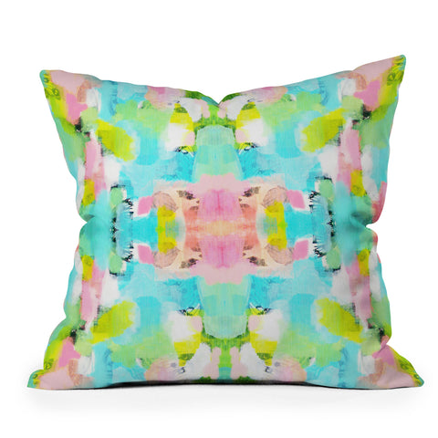 Natalie Baca Hall Park Throw Pillow