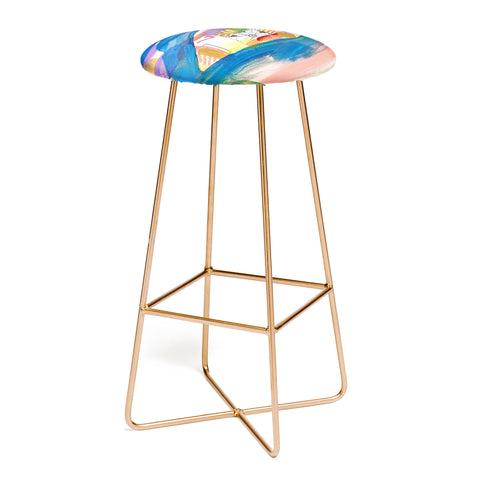 Natalie Baca Lucky in Love Bar Stool