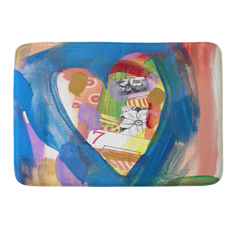 Natalie Baca Lucky in Love Memory Foam Bath Mat