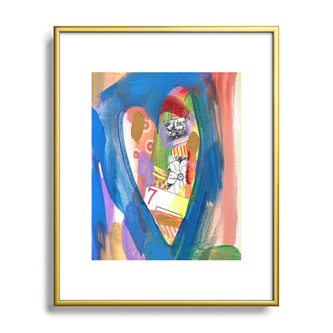Natalie Baca Lucky in Love Metal Framed Art Print
