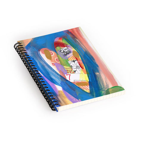 Natalie Baca Lucky in Love Spiral Notebook