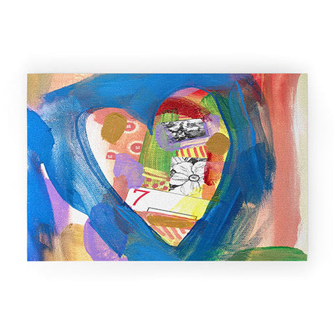 Natalie Baca Lucky in Love Welcome Mat