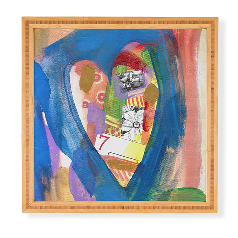 Natalie Baca Lucky in Love Framed Wall Art