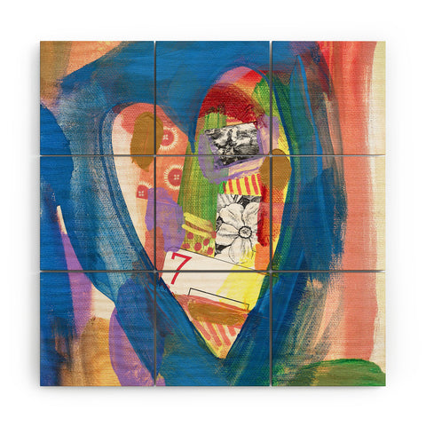 Natalie Baca Lucky in Love Wood Wall Mural