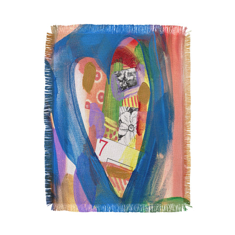 Natalie Baca Lucky in Love Throw Blanket