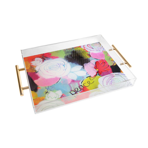 Natalie Baca Peace Of Mind Acrylic Tray