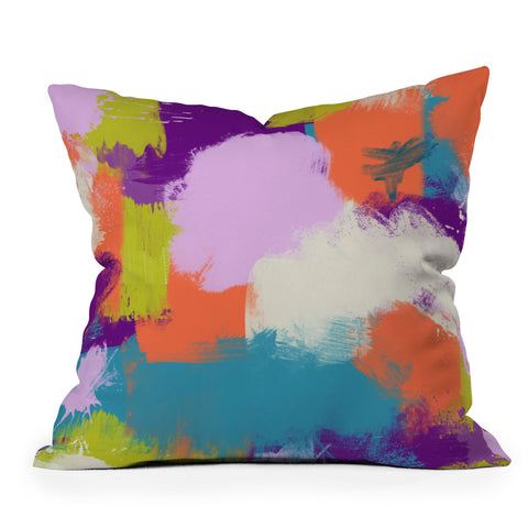 Natalie Baca Revelation Outdoor Throw Pillow