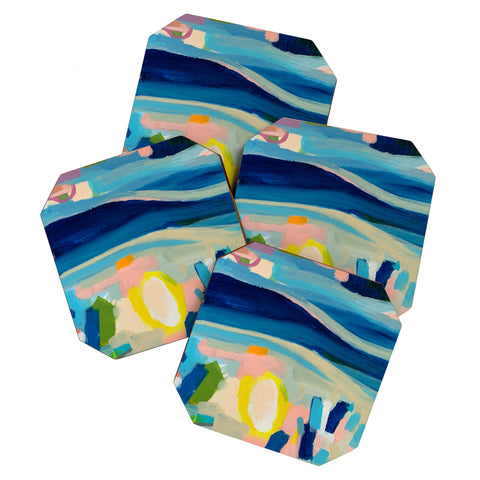 Natalie Baca Rolling Foothills Coaster Set