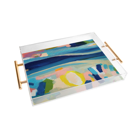 Natalie Baca Rolling Foothills Acrylic Tray