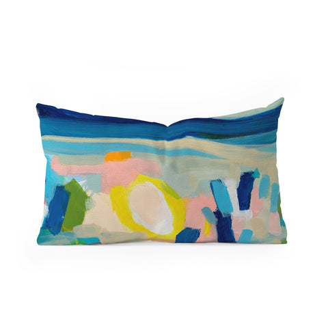 Natalie Baca Rolling Foothills Oblong Throw Pillow