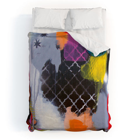 Natalie Baca Stars In The Sky Duvet Cover