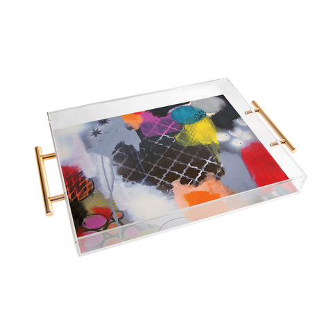 Natalie Baca Stars In The Sky Acrylic Tray