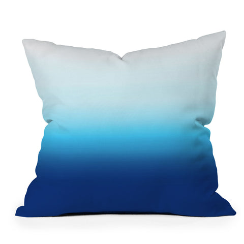 Natalie Baca Under The Sea Ombre Outdoor Throw Pillow
