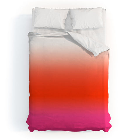 Natalie Baca Under The Sun Ombre Duvet Cover