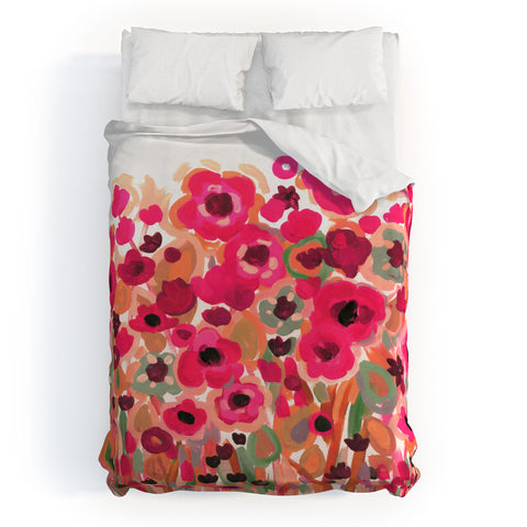 Natasha Wescoat Brightly Blooming Duvet Cover