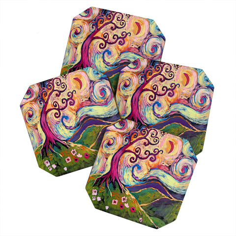 Natasha Wescoat Emboldened Coaster Set