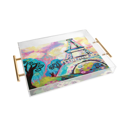 Natasha Wescoat Le Dame De Fer Acrylic Tray