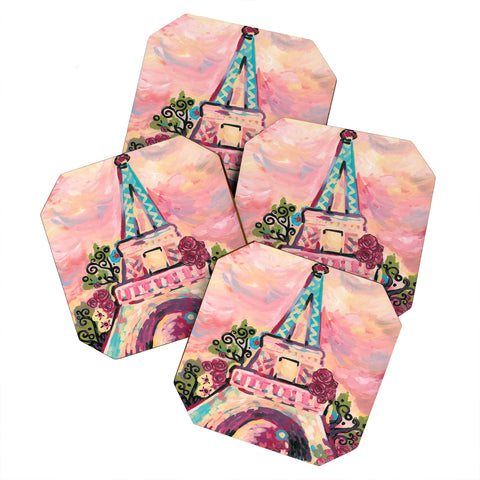 Natasha Wescoat Lumiere De La Ville Coaster Set