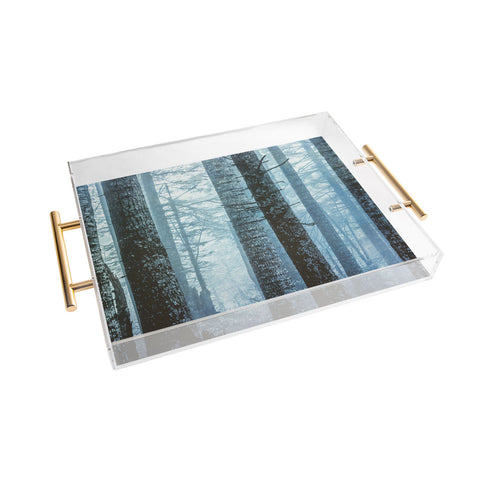 Nature Magick Blue Wanderlust Forest Fog Acrylic Tray