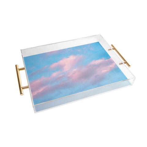 Nature Magick Cotton Candy Sky Teal Acrylic Tray