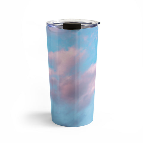 Nature Magick Cotton Candy Sky Teal Travel Mug