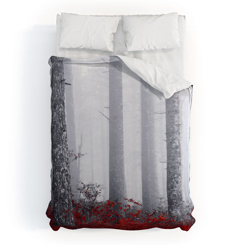 Nature Magick Fall Forest Adventure Duvet Cover