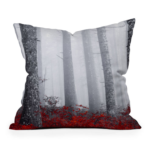 Nature Magick Fall Forest Adventure Outdoor Throw Pillow
