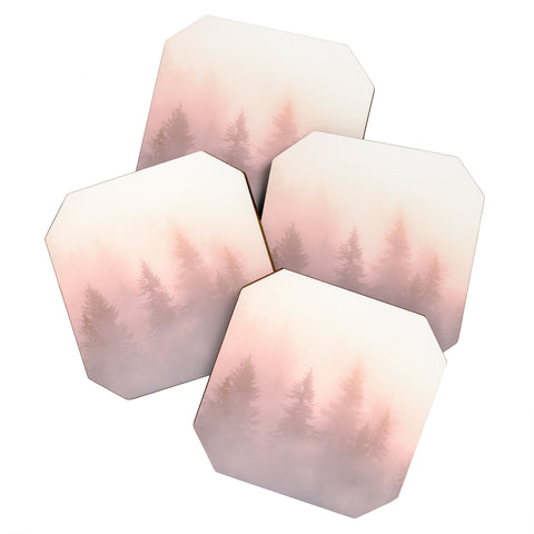 Nature Magick Foggy Trees Forest Adventure Coaster Set