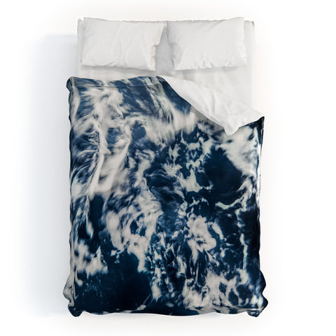 Nature Magick Perfect Marble Sea Waves Duvet Cover