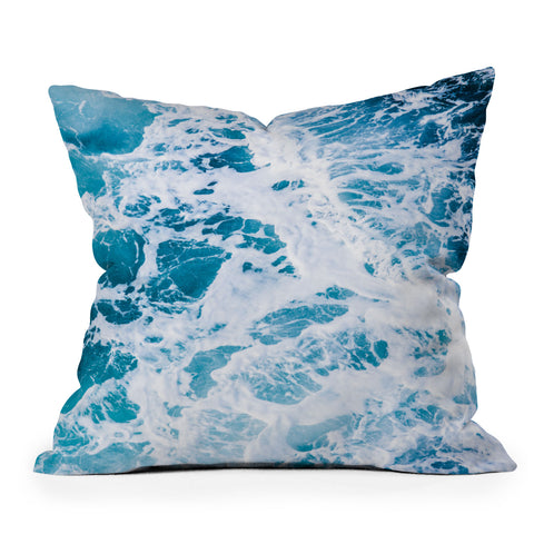 Nature Magick Perfect Ocean Sea Waves Outdoor Throw Pillow