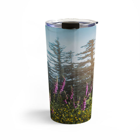 Nature Magick Pink Wildflower Forest Love Travel Mug